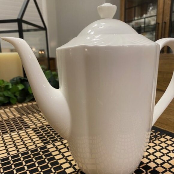 VILLEROY & BOCH "Arco Weiss" Coffee Pot & Lid - Picture 4 of 9